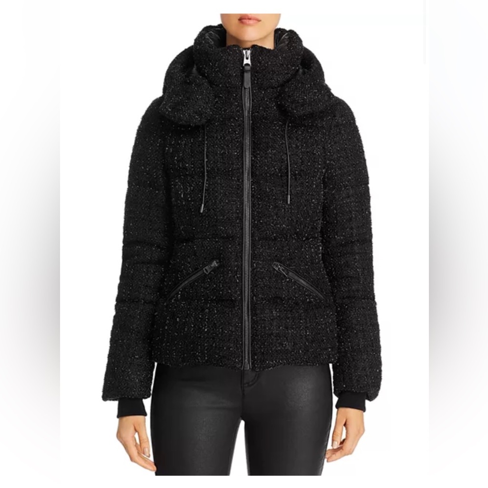 MACKAGE Madalyn Tweed Short Down Coat